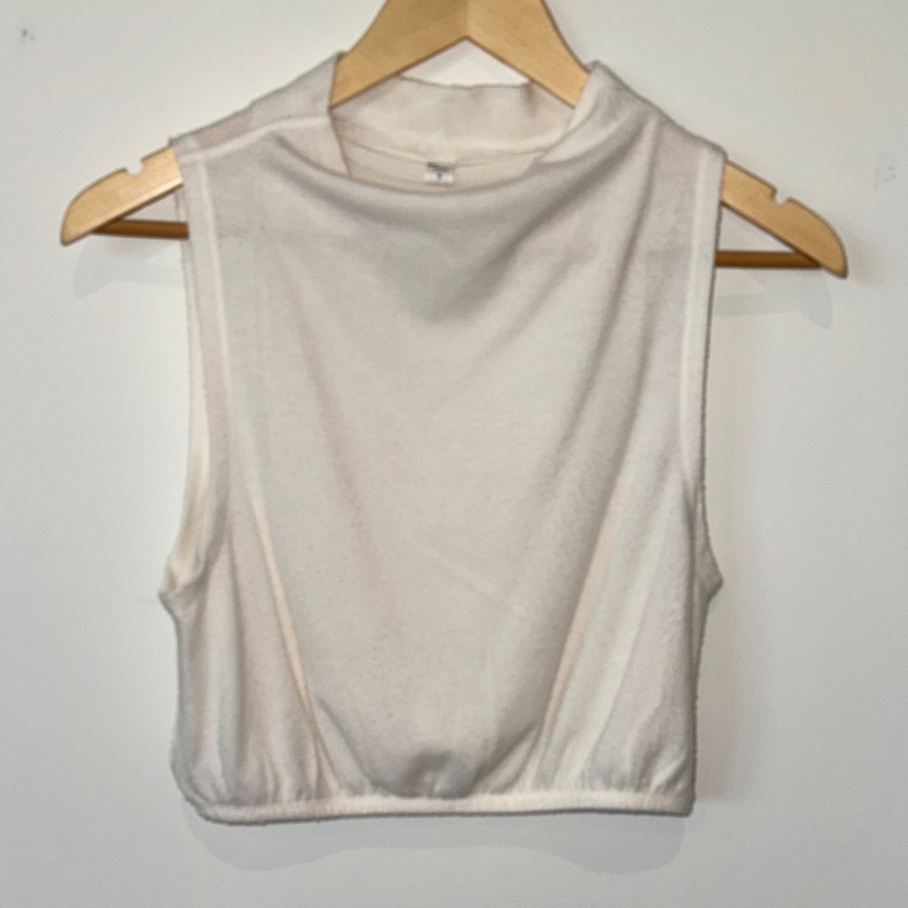 ALO Lux soho Mock Neck Tank